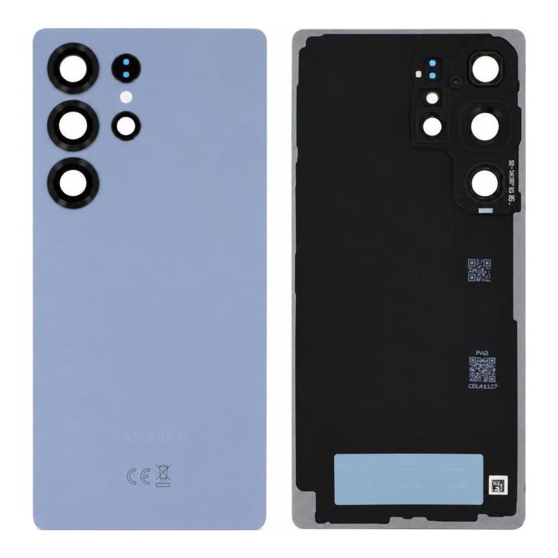Vitre Arrière Samsung Galaxy S25 Ultra Bleu (Service Pack)