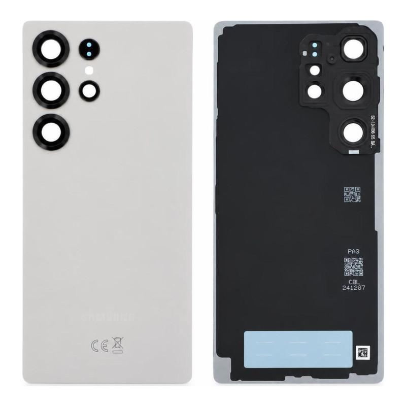 Vitre Arrière Samsung Galaxy S25 Ultra Gris (Service Pack)