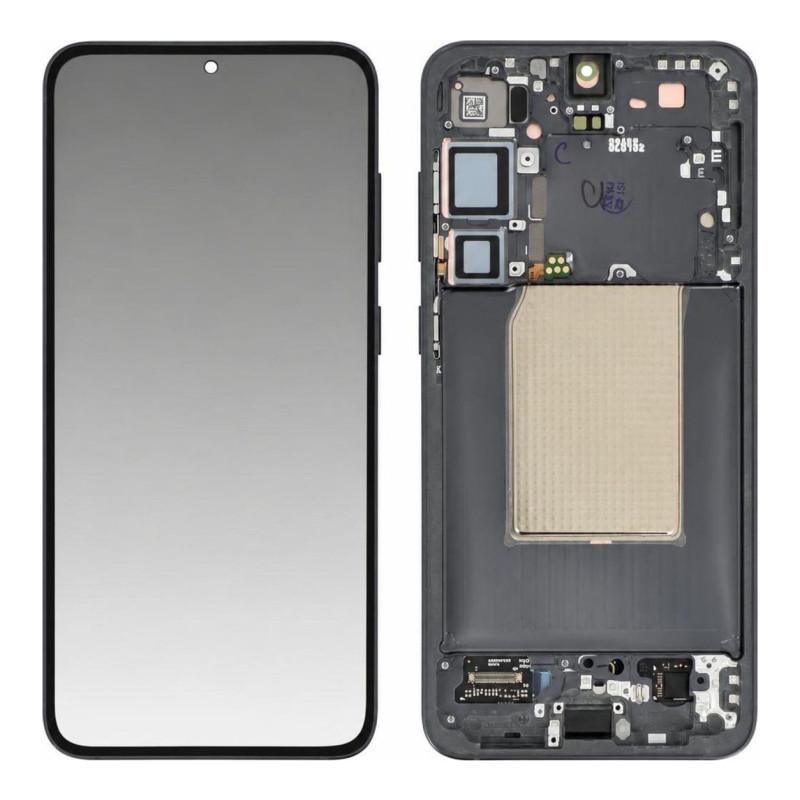 Écran Complet Samsung Galaxy S25 Plus Noir (Service Pack)