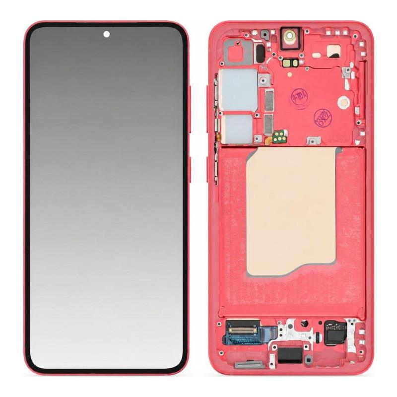 Écran Complet Samsung Galaxy S25 Rouge (Original)