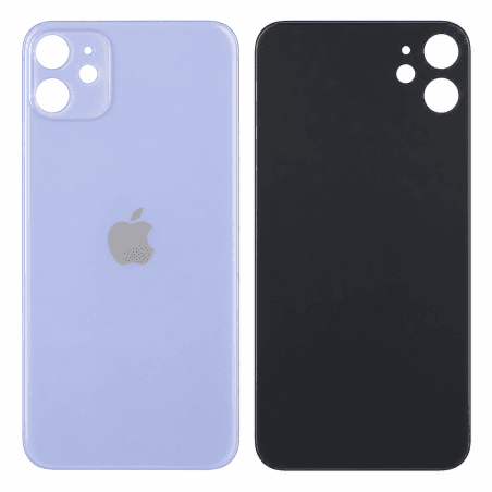 Vitre Arrière iPhone 11 Mauve