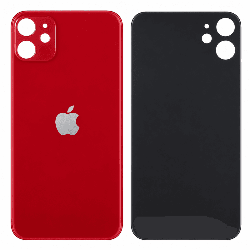 Vitre Arrière iPhone 11 Rouge