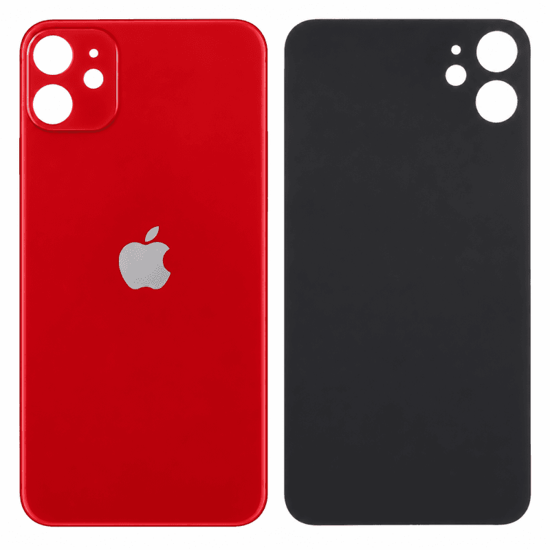 Vitre Arrière iPhone 12 Rouge