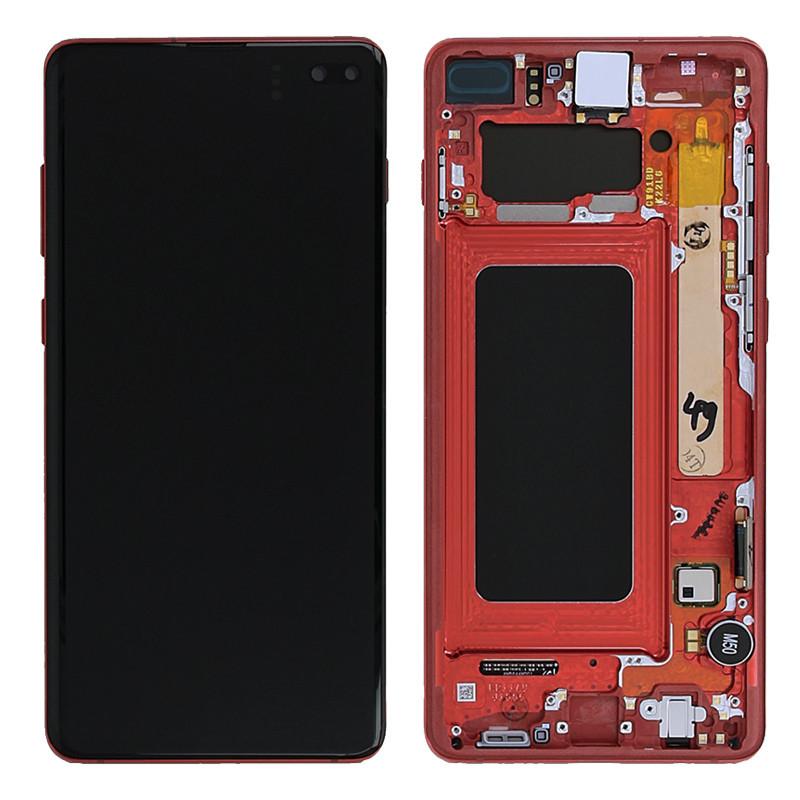 Écran Complet Samsung Galaxy S10+ Rouge (Original)