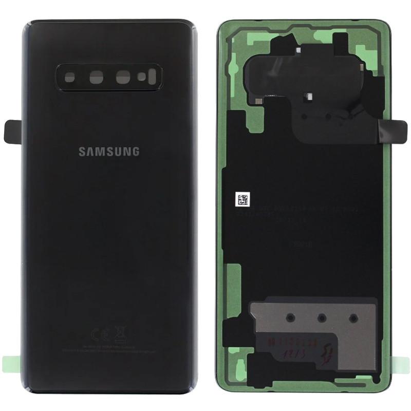 Vitre Arrière Samsung Galaxy S10+ Noir Prisme (Original)