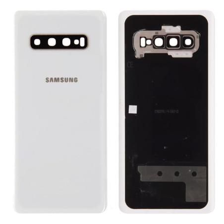 Vitre Arrière Samsung Galaxy S10+ Blanc