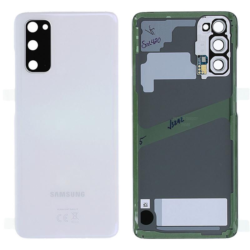 Vitre Arrière Samsung Galaxy S20 Blanc