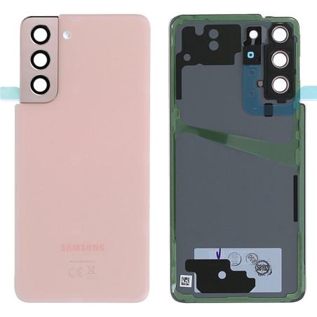 Vitre Arrière Samsung Galaxy S21 5G Rose (Original)