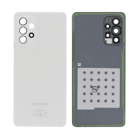 Vitre Arrière Samsung Galaxy A72 Blanc (Service Pack)