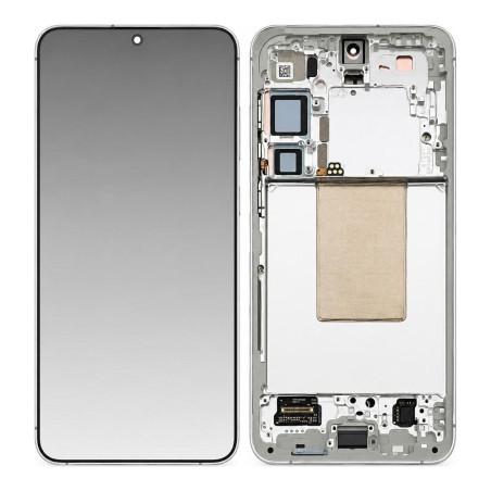 Écran Complet Samsung Galaxy S24 Plus Argent (Soft OLED)