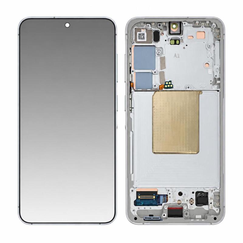 Écran Complet Samsung Galaxy S24 Blanc (Service Pack)