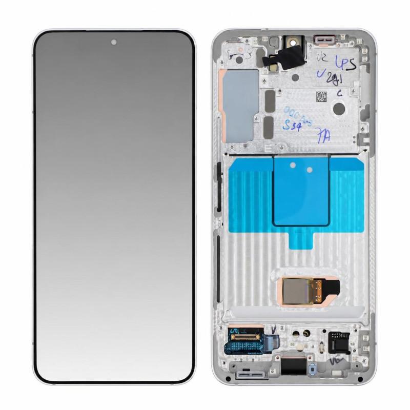Écran Complet Samsung Galaxy S22 Blanc (Service Pack)