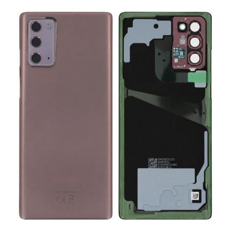 Vitre Arrière Samsung Galaxy Note 20 Bronze (Service Pack)