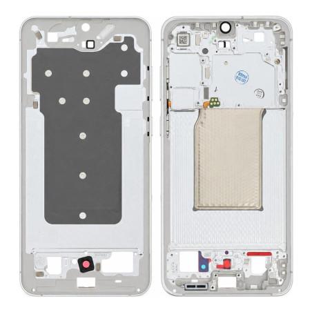 Châssis Central Samsung Galaxy S25 FE Blanc (Service Pack)