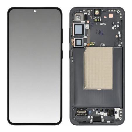 Écran Complet Samsung Galaxy S25 Plus Noir (Service Pack)