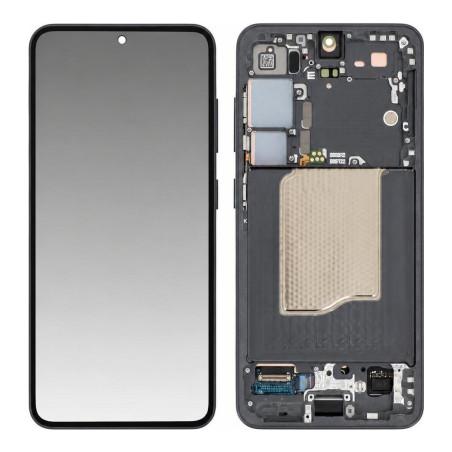 Écran Complet Samsung Galaxy S25 Noir (Service Pack)