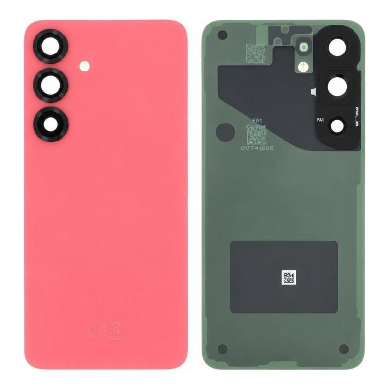 Vitre Arrière Samsung Galaxy S25 Corail (Service Pack)