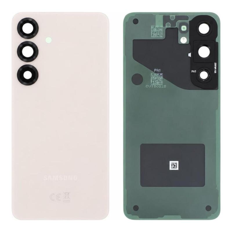 Vitre Arrière Samsung Galaxy S25 Or Rose (Service Pack)