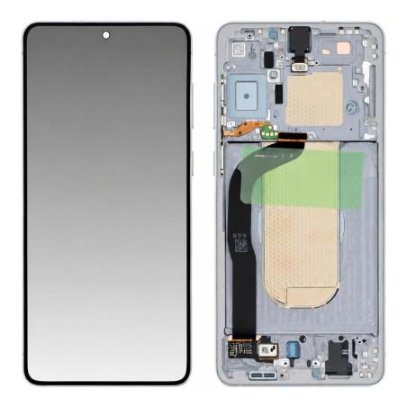 Écran Complet Samsung Galaxy S25 Argent (Service Pack)