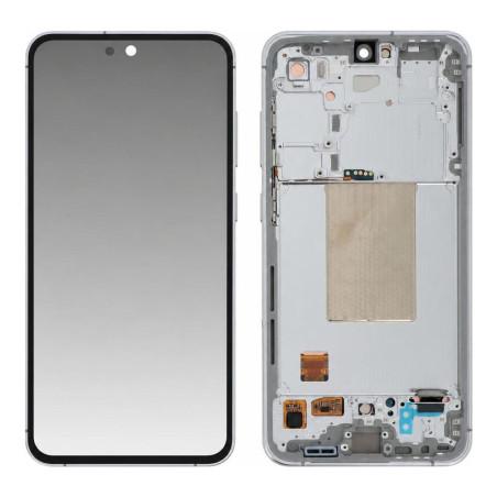 Écran Complet Samsung Galaxy S24 FE Argent (Service Pack)
