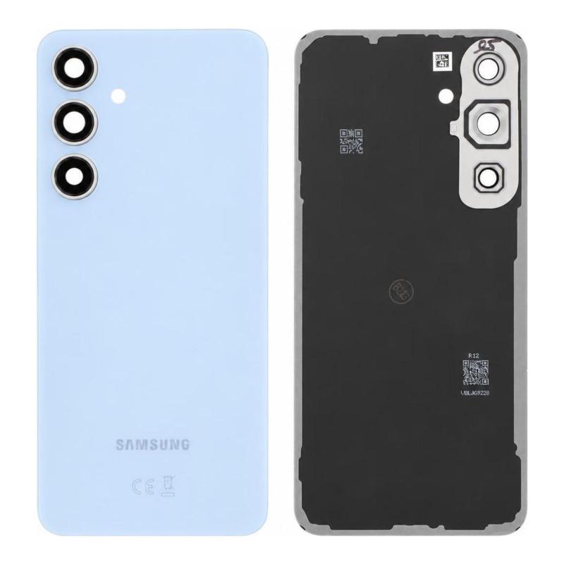 Vitre Arrière Samsung Galaxy S24 FE Bleu (Service Pack)