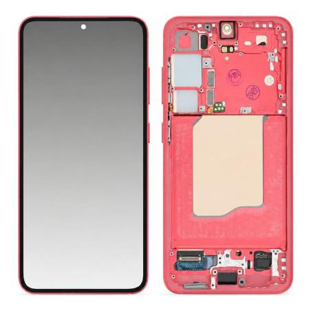 Écran Complet Samsung Galaxy S25 Rouge (Original)