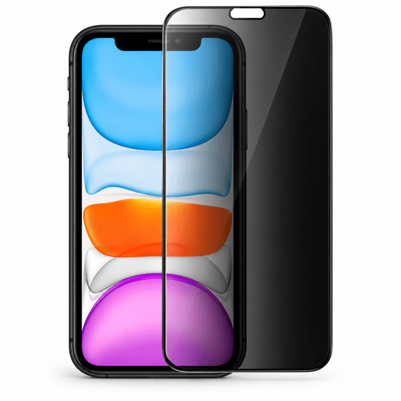 Verre Trempé Anti-Espion iPhone 11