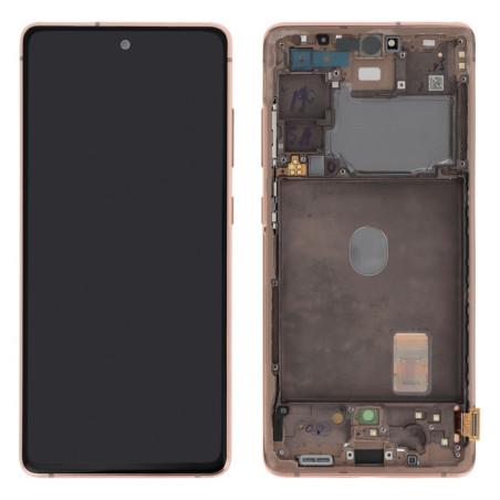 Écran Complet Samsung Galaxy S20 FE Orange (Original)