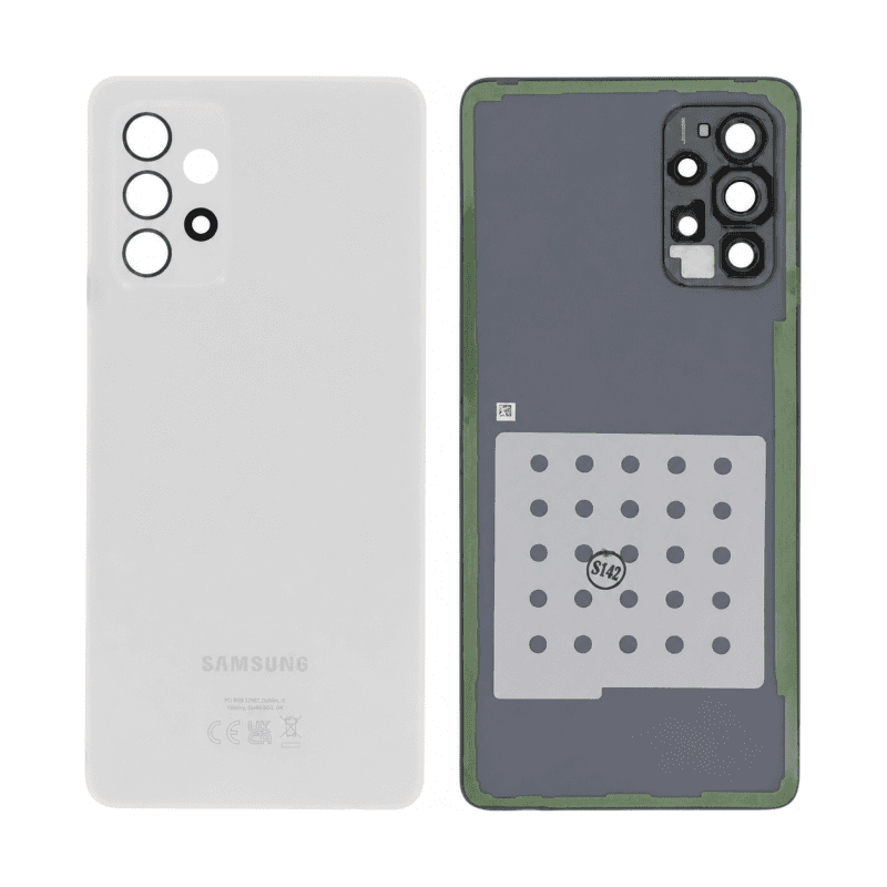 Vitre Arrière Samsung Galaxy A72 Blanc (Service Pack)