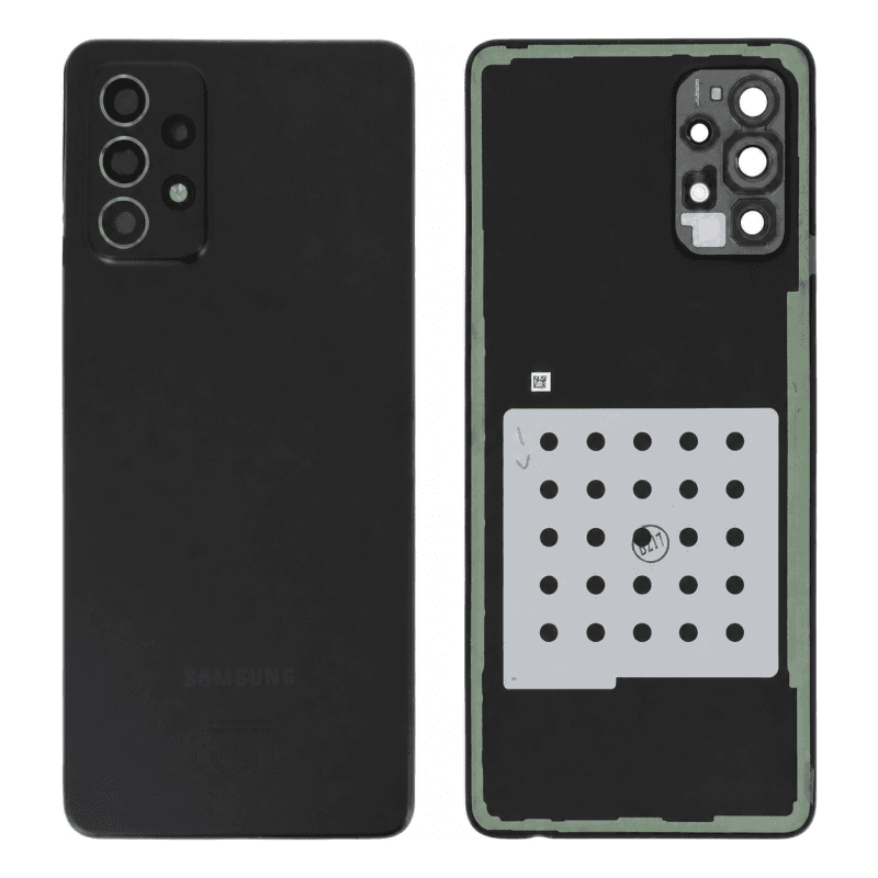 Vitre Arrière Samsung Galaxy A72 Noir (Service Pack)