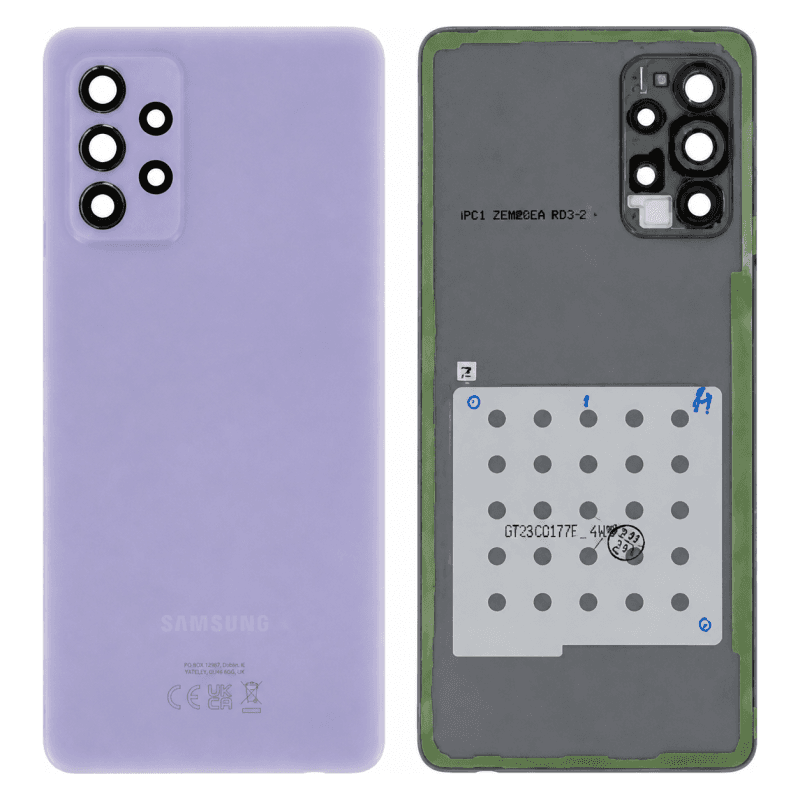 Vitre Arrière Samsung Galaxy A72 Violet (Service Pack)