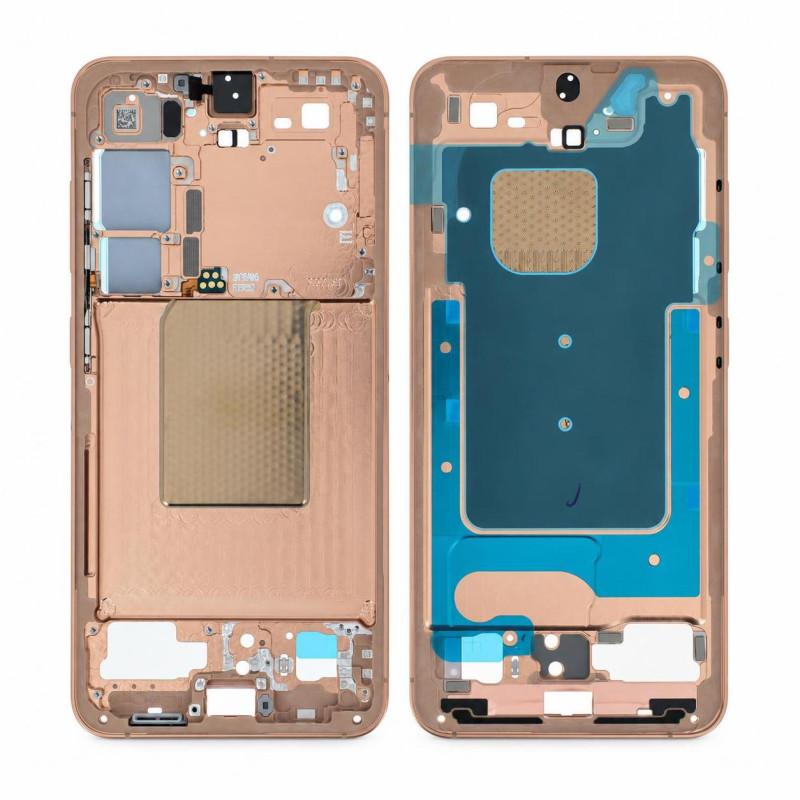 Châssis Central Samsung Galaxy S24 Orange (Service Pack)