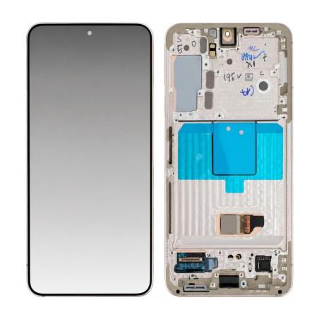 Écran Complet Samsung Galaxy S22 Or (Service Pack)