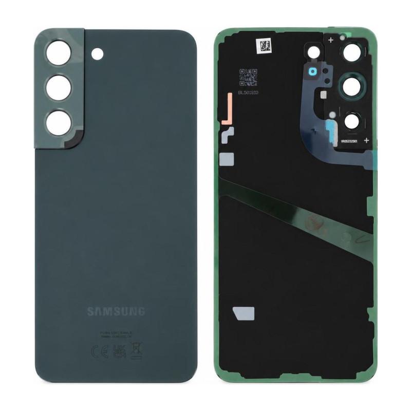 Vitre Arrière Samsung Galaxy S22 Vert (Service Pack)