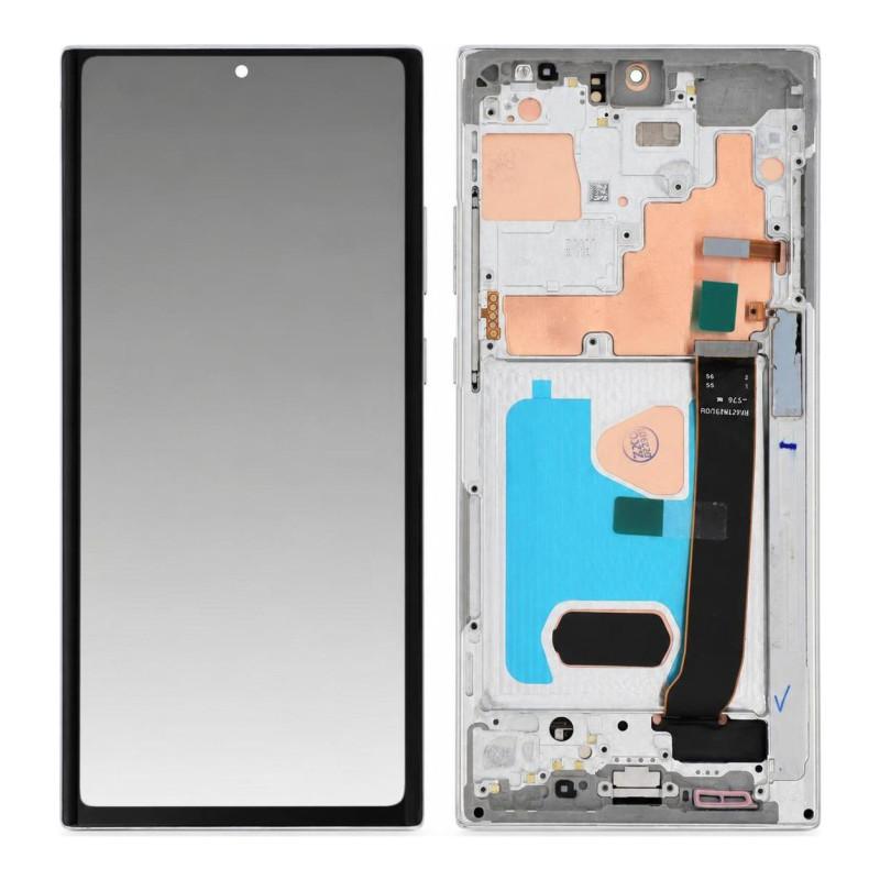 Écran Complet Samsung Galaxy Note 20 Ultra Blanc (OLED)